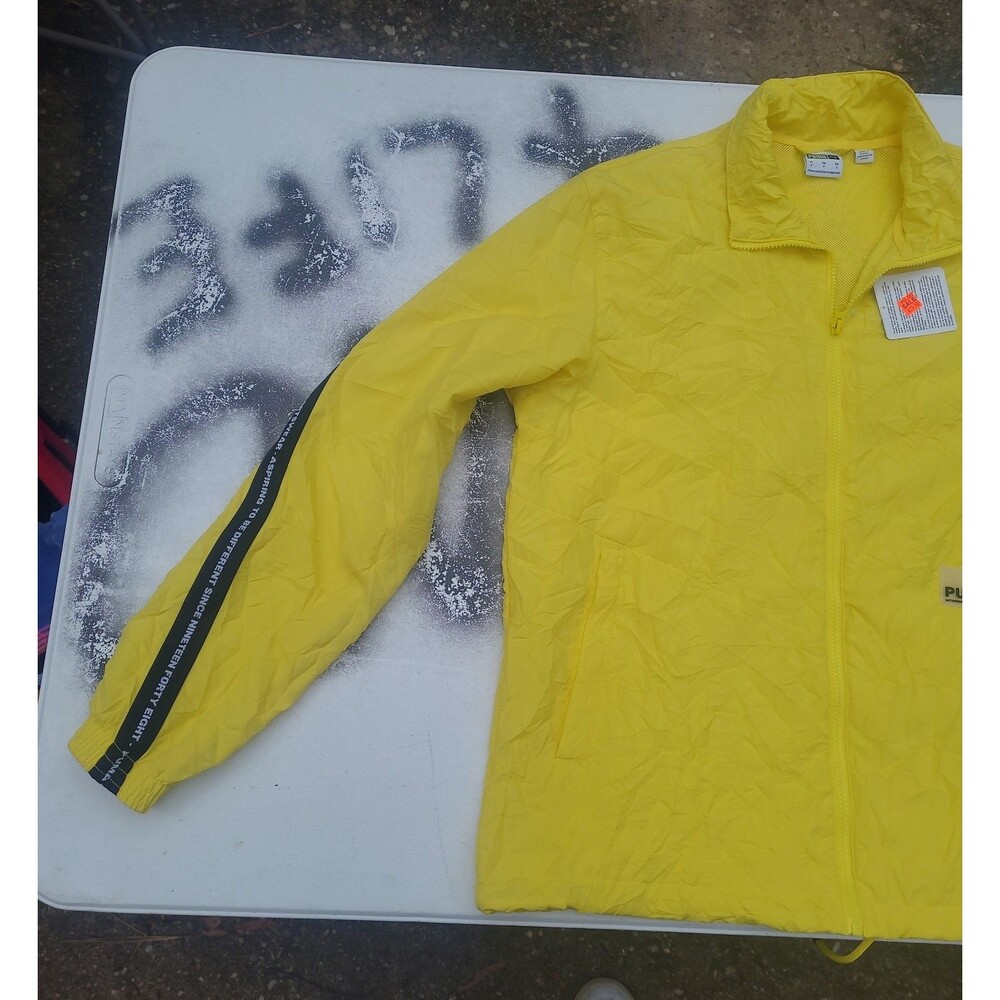 Puma  Windbreaker zip Jacket  New - Picture 2 of 10